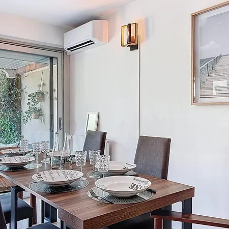 Private Garden Pool & Tennis 15 Min Walk To Center Antibes